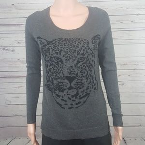 Rock & Republic S Leopard Top